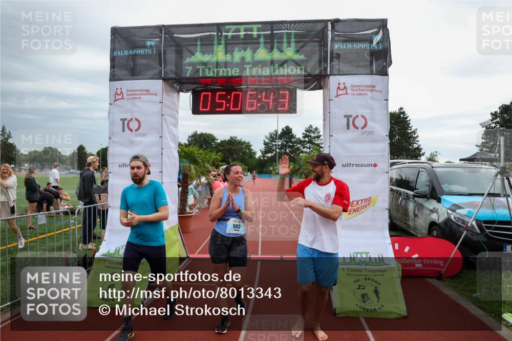 15.06.2025 - 7 Türme Triathlon Michael Strokosch http://msf.ph/oto/8013343 15.06.2025 15:06:43 Ziel 293, 563 meine-sportfotos.de