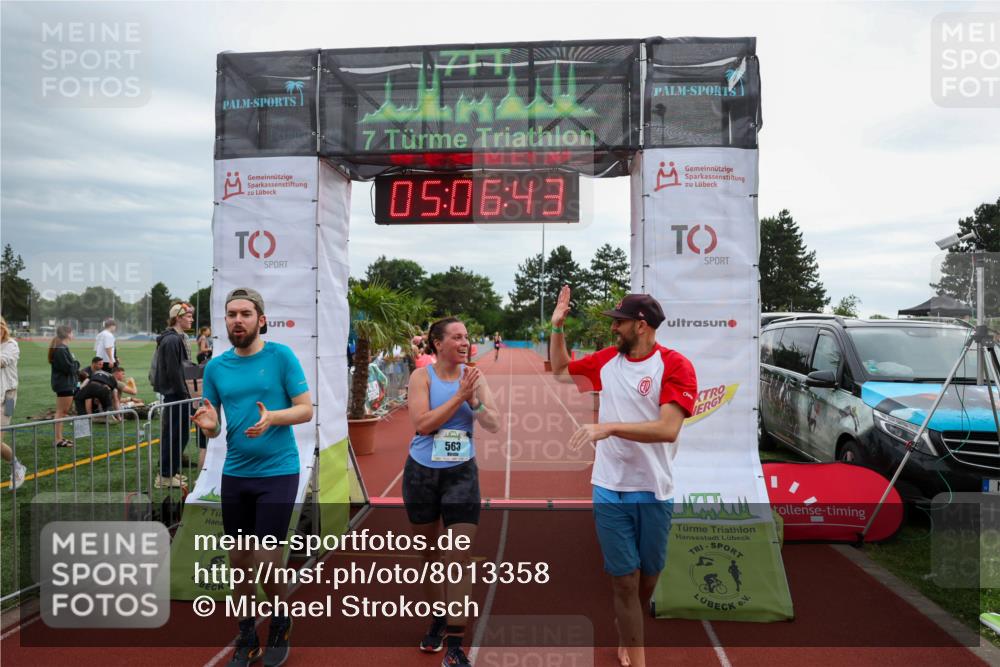 15.06.2025 - 7 Türme Triathlon Michael Strokosch http://msf.ph/oto/8013358 15.06.2025 15:06:43 Ziel 293, 563 meine-sportfotos.de