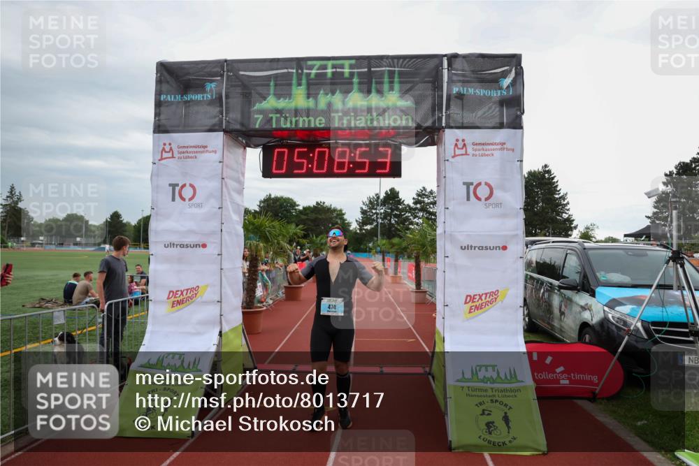 15.06.2025 - 7 Türme Triathlon Michael Strokosch http://msf.ph/oto/8013717 15.06.2025 15:08:52 Ziel 474 meine-sportfotos.de