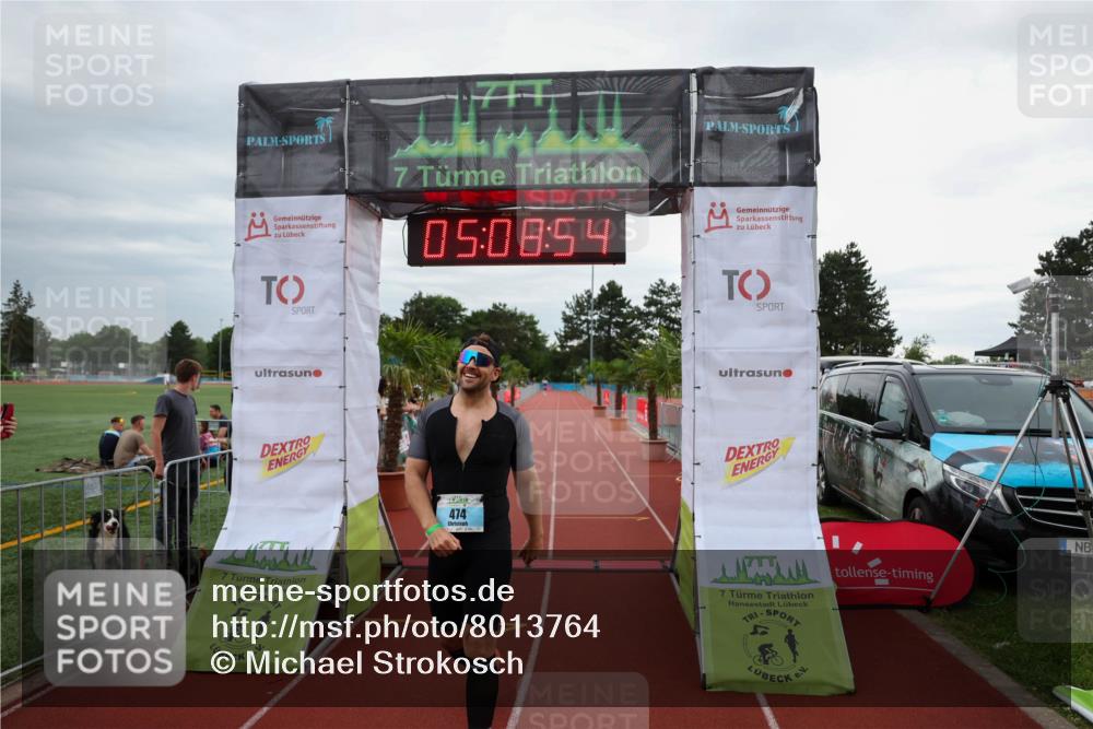 15.06.2025 - 7 Türme Triathlon Michael Strokosch http://msf.ph/oto/8013764 15.06.2025 15:08:53 Ziel 474 meine-sportfotos.de