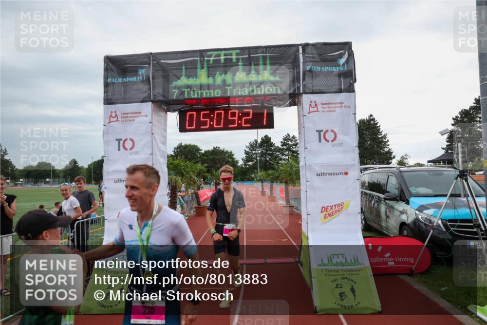 15.06.2025 - 7 Türme Triathlon Michael Strokosch http://msf.ph/oto/8013883 15.06.2025 15:09:21 Ziel 210, 291 meine-sportfotos.de
