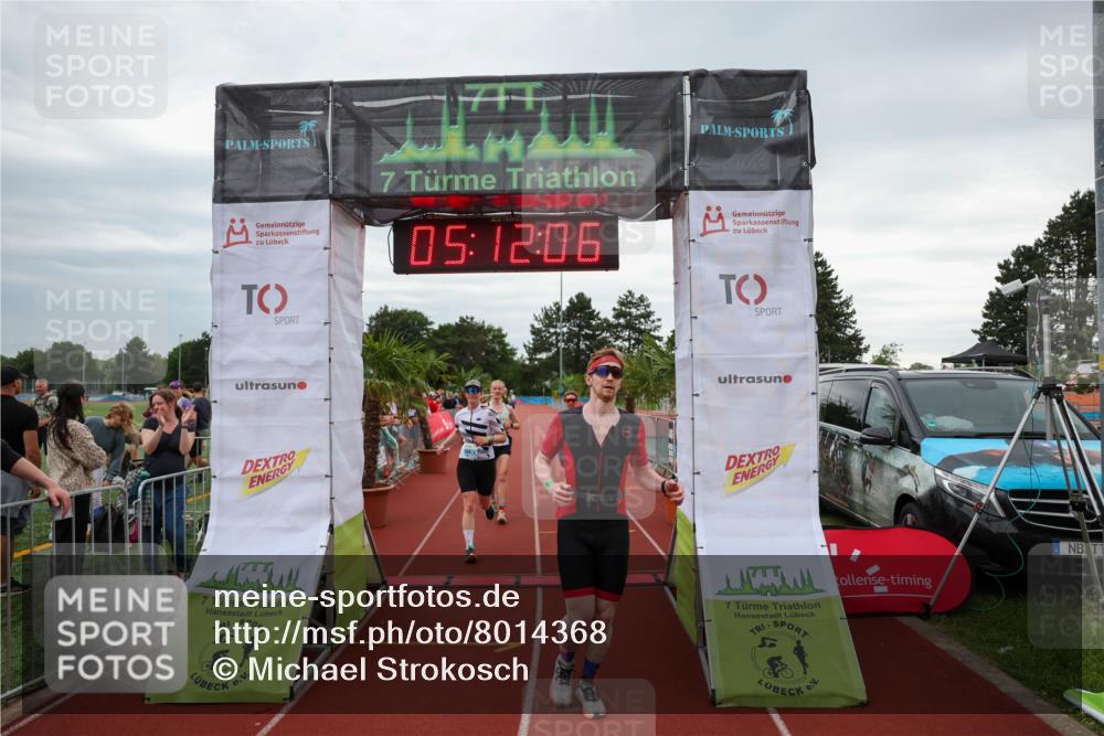 15.06.2025 - 7 Türme Triathlon Michael Strokosch http://msf.ph/oto/8014368 15.06.2025 15:12:06 Ziel 263, 356, 444, 556 meine-sportfotos.de