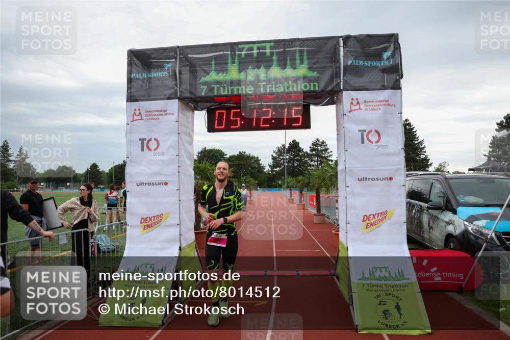 15.06.2025 - 7 Türme Triathlon Michael Strokosch http://msf.ph/oto/8014512 15.06.2025 15:12:15 Ziel 267, 356, 444, 549 meine-sportfotos.de