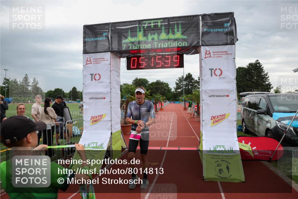 15.06.2025 - 7 Türme Triathlon Michael Strokosch http://msf.ph/oto/8014813 15.06.2025 15:15:39 Ziel 317 meine-sportfotos.de