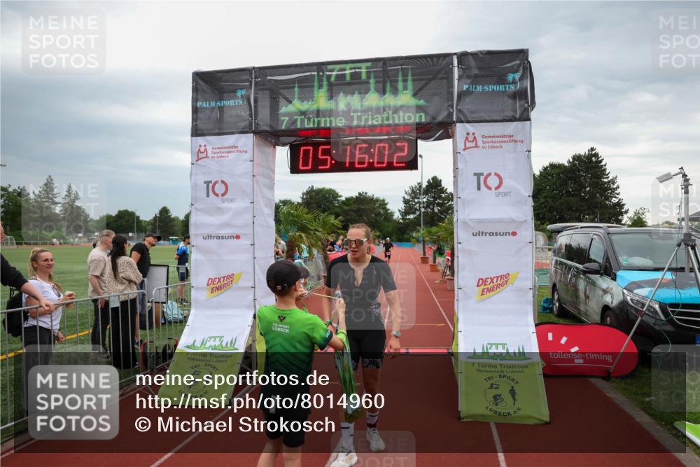 15.06.2025 - 7 Türme Triathlon Michael Strokosch http://msf.ph/oto/8014960 15.06.2025 15:16:01 Ziel 653 meine-sportfotos.de