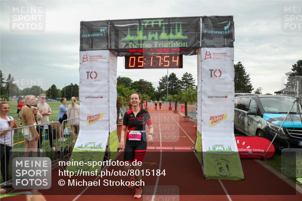 15.06.2025 - 7 Türme Triathlon Michael Strokosch http://msf.ph/oto/8015184 15.06.2025 15:17:54 Ziel 232 meine-sportfotos.de