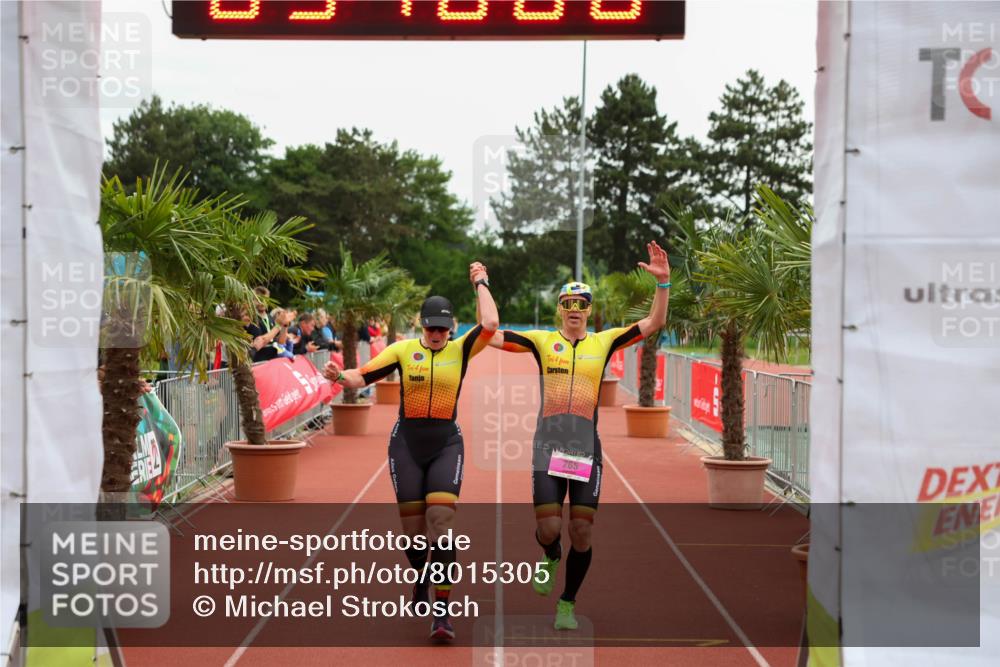 15.06.2025 - 7 Türme Triathlon Michael Strokosch http://msf.ph/oto/8015305 15.06.2025 15:18:00 Ziel 232, 265 meine-sportfotos.de