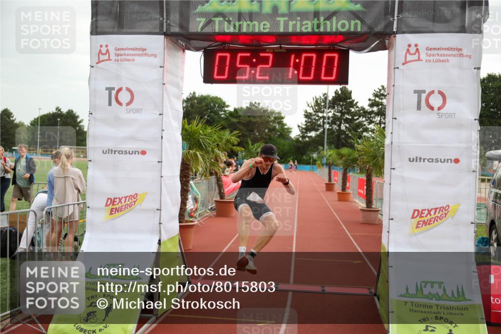 15.06.2025 - 7 Türme Triathlon Michael Strokosch http://msf.ph/oto/8015803 15.06.2025 15:21:00 Ziel 316 meine-sportfotos.de