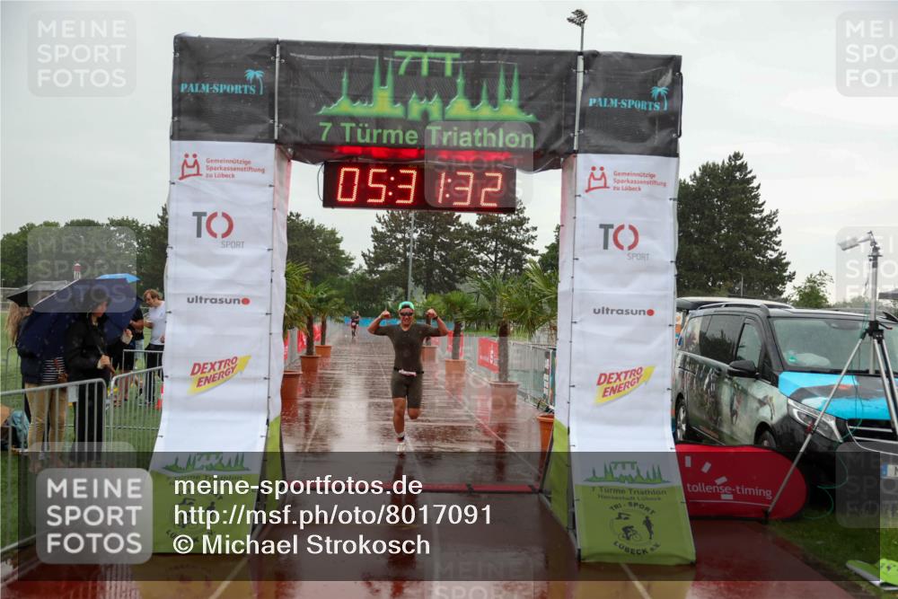 15.06.2025 - 7 Türme Triathlon Michael Strokosch http://msf.ph/oto/8017091 15.06.2025 15:31:32 Ziel 284 meine-sportfotos.de