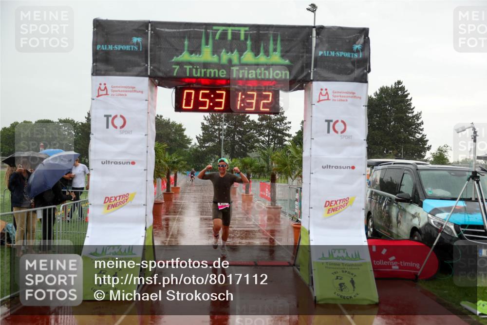 15.06.2025 - 7 Türme Triathlon Michael Strokosch http://msf.ph/oto/8017112 15.06.2025 15:31:32 Ziel 284 meine-sportfotos.de