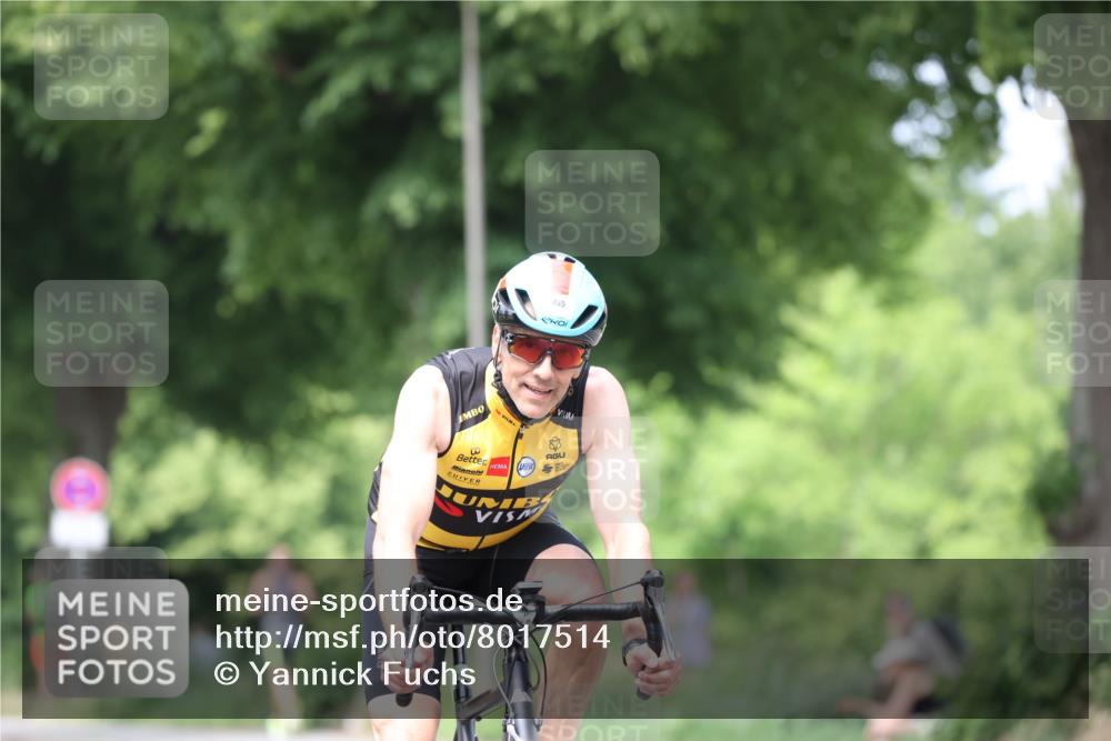 15.06.2025 - 7 Türme Triathlon Yannick Fuchs http://msf.ph/oto/8017514 15.06.2025 13:30:55 Radfahren 257, 1052 meine-sportfotos.de