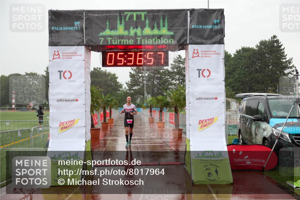 15.06.2025 - 7 Türme Triathlon Michael Strokosch http://msf.ph/oto/8017964 15.06.2025 15:36:57 Ziel 339 meine-sportfotos.de