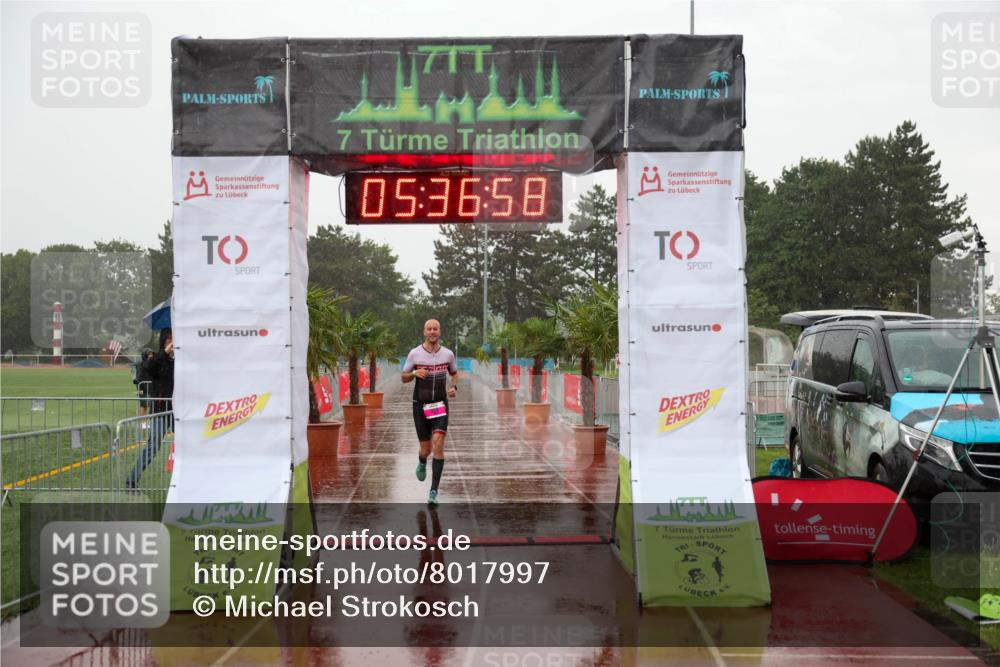 15.06.2025 - 7 Türme Triathlon Michael Strokosch http://msf.ph/oto/8017997 15.06.2025 15:36:58 Ziel 339 meine-sportfotos.de
