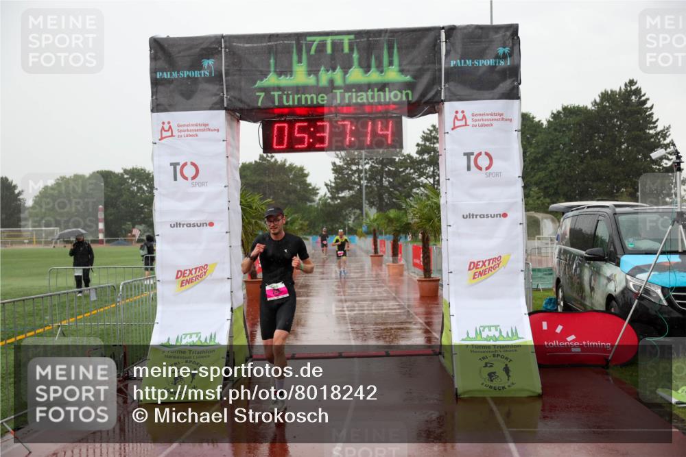 15.06.2025 - 7 Türme Triathlon Michael Strokosch http://msf.ph/oto/8018242 15.06.2025 15:37:14 Ziel 258 meine-sportfotos.de