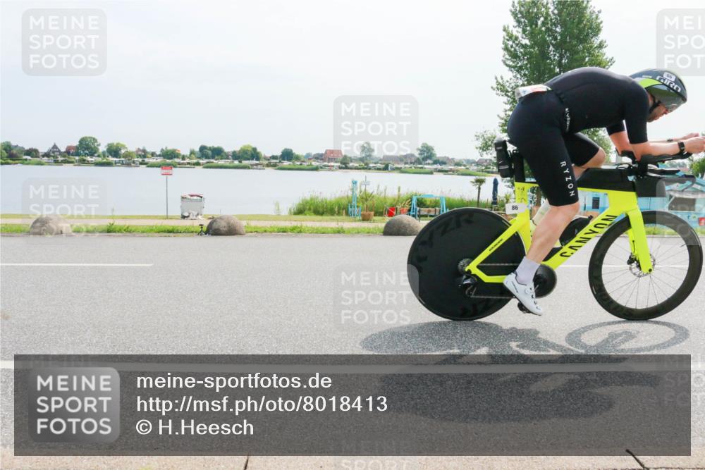 15.06.2025 - 27. Vierlanden-Triathlon H.Heesch http://msf.ph/oto/8018413 15.06.2025 10:17:34 Radfahren 60, 86 meine-sportfotos.de