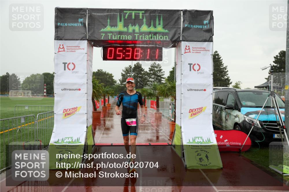 15.06.2025 - 7 Türme Triathlon Michael Strokosch http://msf.ph/oto/8020704 15.06.2025 15:38:11 Ziel 218 meine-sportfotos.de
