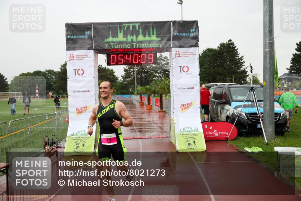 15.06.2025 - 7 Türme Triathlon Michael Strokosch http://msf.ph/oto/8021273 15.06.2025 15:40:09 Ziel 271 meine-sportfotos.de