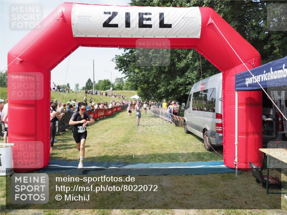 21.06.2025 - 27. Vierlanden-Triathlon MichiJ http://msf.ph/oto/8022072 15.06.2026 11:37:28 Ziel 586 meine-sportfotos.de