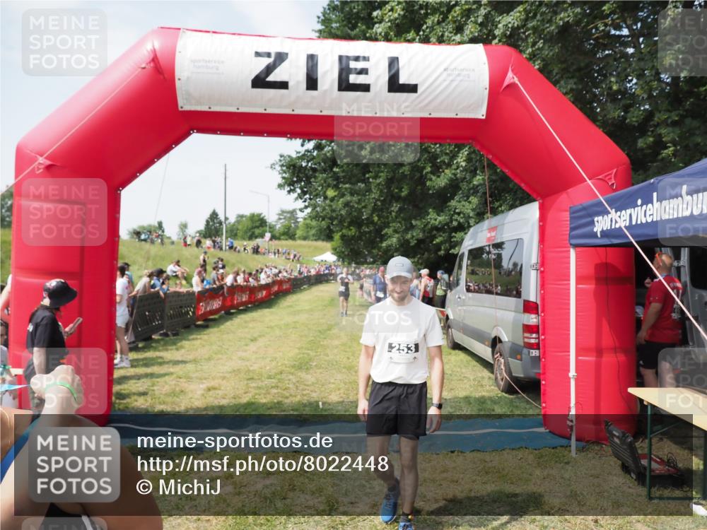 21.06.2025 - 27. Vierlanden-Triathlon MichiJ http://msf.ph/oto/8022448 15.06.2026 11:37:45 Ziel 253, 483 meine-sportfotos.de