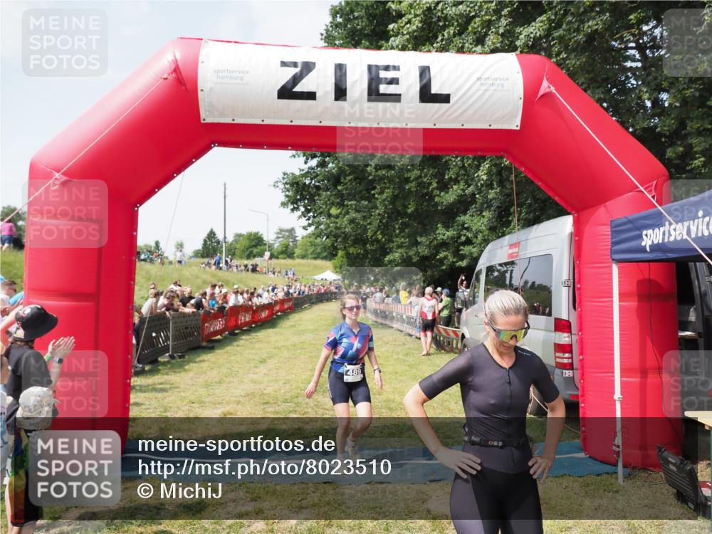 21.06.2025 - 27. Vierlanden-Triathlon MichiJ http://msf.ph/oto/8023510 15.06.2026 11:39:17 Ziel 489, 536 meine-sportfotos.de