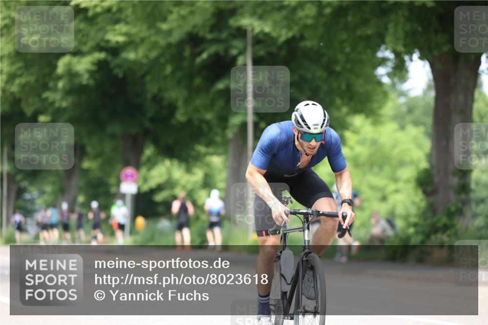15.06.2025 - 7 Türme Triathlon Yannick Fuchs http://msf.ph/oto/8023618 15.06.2025 13:36:18 Radfahren 464, 1088 meine-sportfotos.de