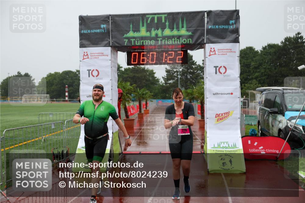 15.06.2025 - 7 Türme Triathlon Michael Strokosch http://msf.ph/oto/8024239 15.06.2025 16:01:22 Ziel 270, 276 meine-sportfotos.de