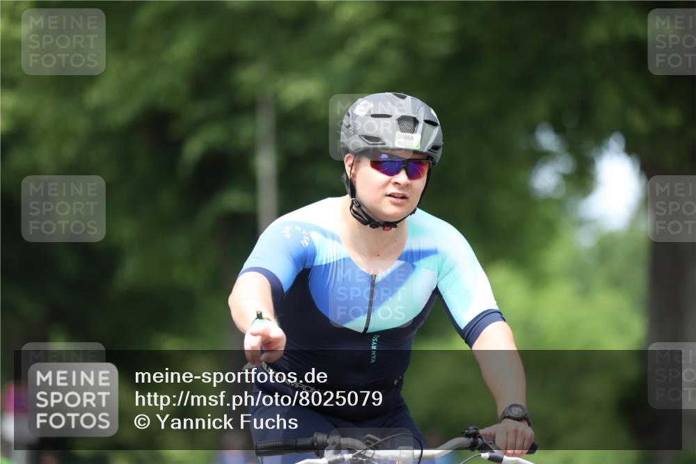 15.06.2025 - 7 Türme Triathlon Yannick Fuchs http://msf.ph/oto/8025079 15.06.2025 13:38:56 Radfahren 1054 meine-sportfotos.de