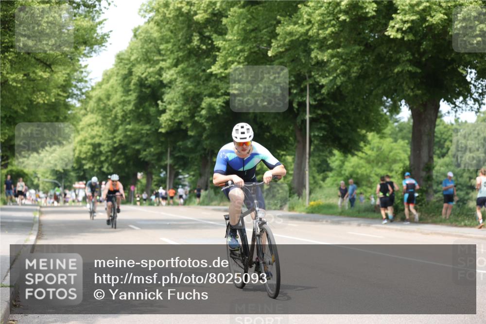 15.06.2025 - 7 Türme Triathlon Yannick Fuchs http://msf.ph/oto/8025093 15.06.2025 13:39:02 Radfahren  meine-sportfotos.de