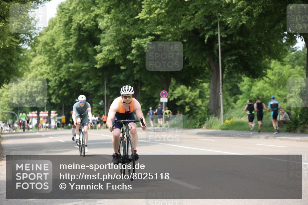 15.06.2025 - 7 Türme Triathlon Yannick Fuchs http://msf.ph/oto/8025118 15.06.2025 13:39:03 Radfahren  meine-sportfotos.de