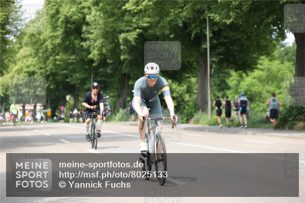 15.06.2025 - 7 Türme Triathlon Yannick Fuchs http://msf.ph/oto/8025133 15.06.2025 13:39:05 Radfahren  meine-sportfotos.de