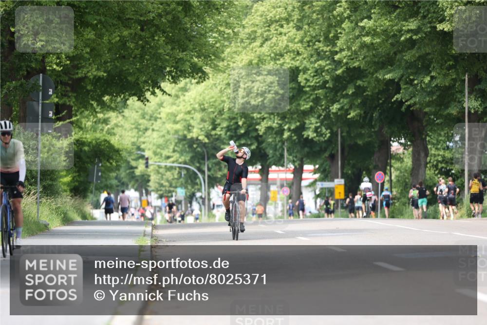 15.06.2025 - 7 Türme Triathlon Yannick Fuchs http://msf.ph/oto/8025371 15.06.2025 13:39:40 Radfahren 409, 1085 meine-sportfotos.de