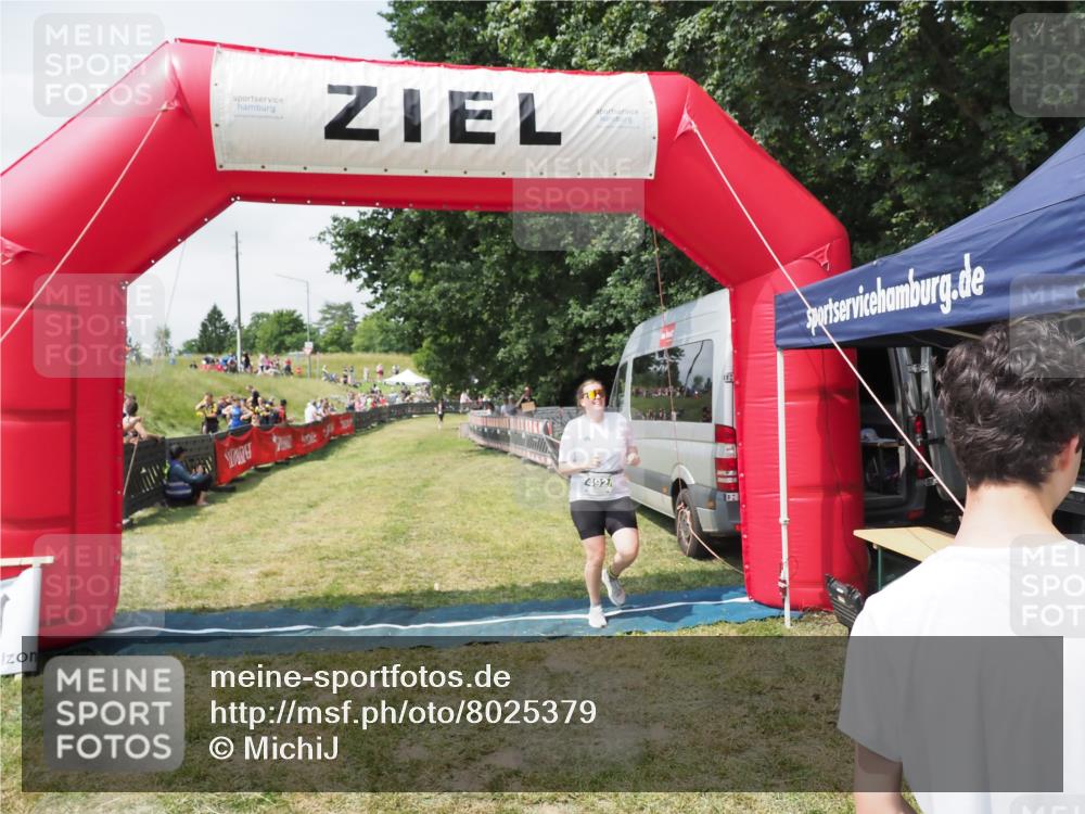 21.06.2025 - 27. Vierlanden-Triathlon MichiJ http://msf.ph/oto/8025379 15.06.2026 11:55:09 Ziel 492 meine-sportfotos.de
