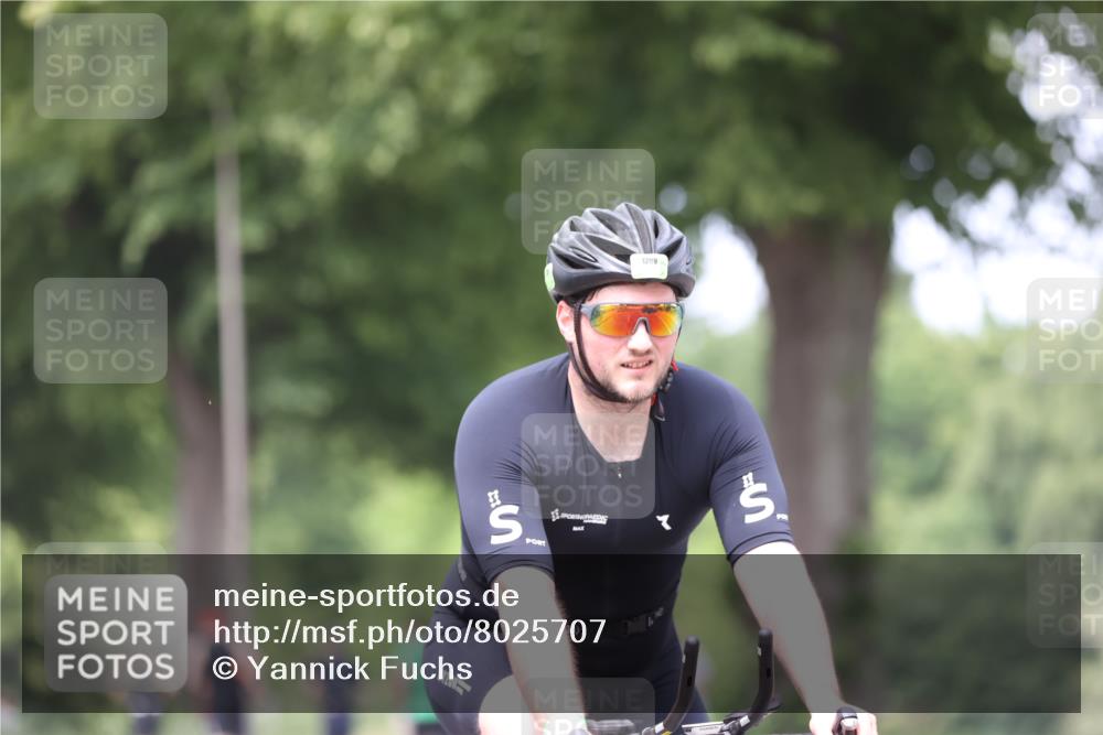 15.06.2025 - 7 Türme Triathlon Yannick Fuchs http://msf.ph/oto/8025707 15.06.2025 13:40:33 Radfahren 928, 1025 meine-sportfotos.de