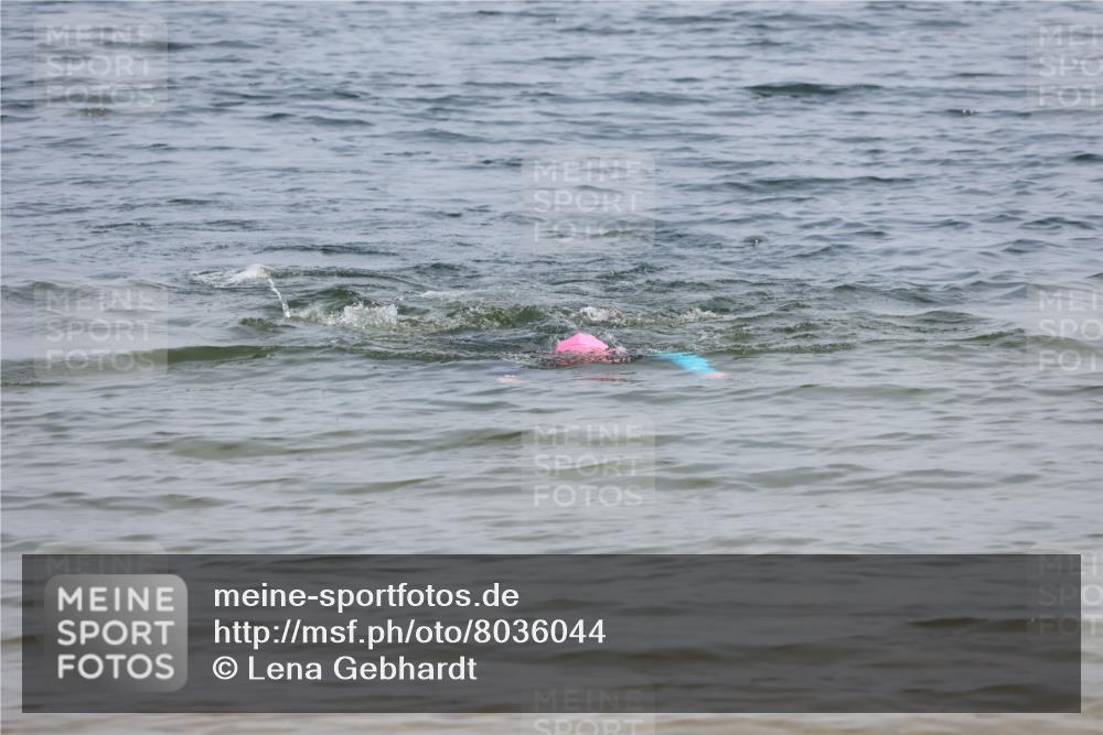 15.06.2025 - 27. Vierlanden-Triathlon Lena Gebhardt http://msf.ph/oto/8036044 15.06.2025 11:29:33 Schwimmen  meine-sportfotos.de