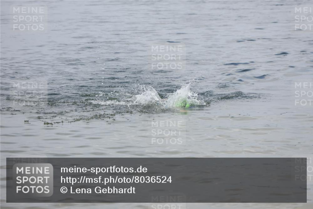 21.06.2025 - 27. Vierlanden-Triathlon Lena Gebhardt http://msf.ph/oto/8036524 15.06.2025 11:59:25 Schwimmen  meine-sportfotos.de
