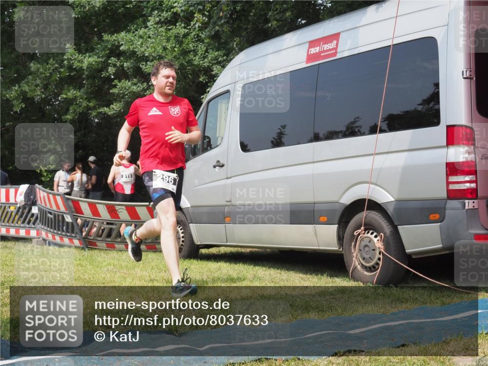 15.06.2025 - 27. Vierlanden-Triathlon KatJ http://msf.ph/oto/8037633 15.06.2025 11:28:24 Schwimmen 883 meine-sportfotos.de