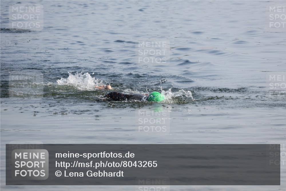 15.06.2025 - 27. Vierlanden-Triathlon Lena Gebhardt http://msf.ph/oto/8043265 15.06.2025 08:30:11 Schwimmen  meine-sportfotos.de