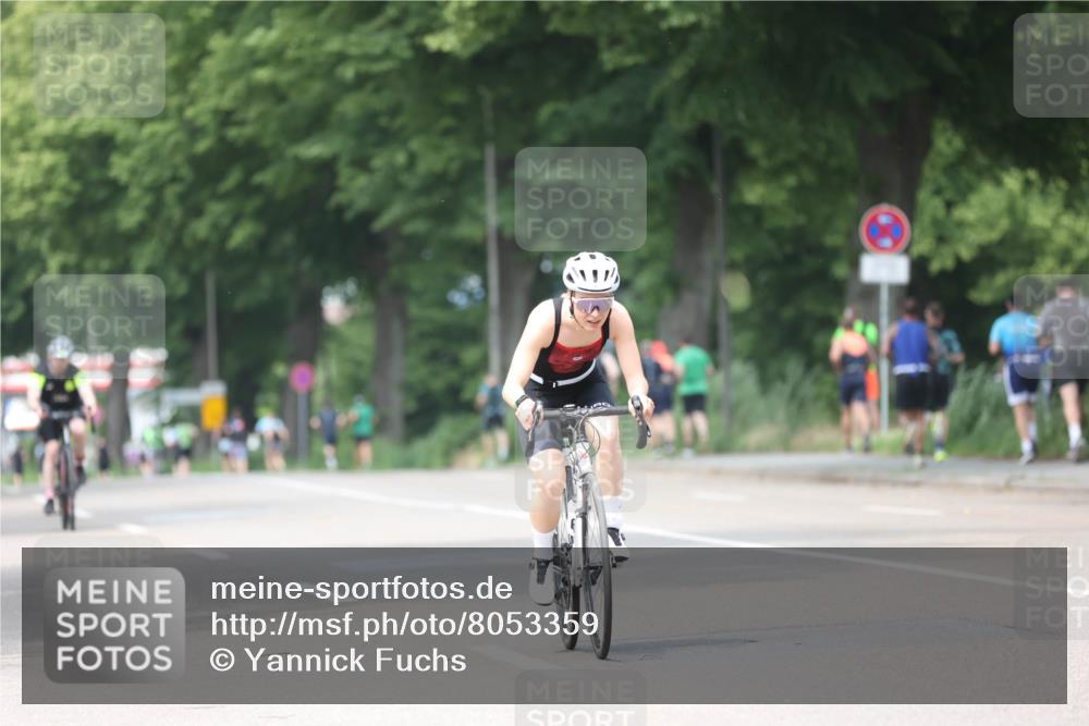 15.06.2025 - 7 Türme Triathlon Yannick Fuchs http://msf.ph/oto/8053359 15.06.2025 13:40:47 Radfahren  meine-sportfotos.de