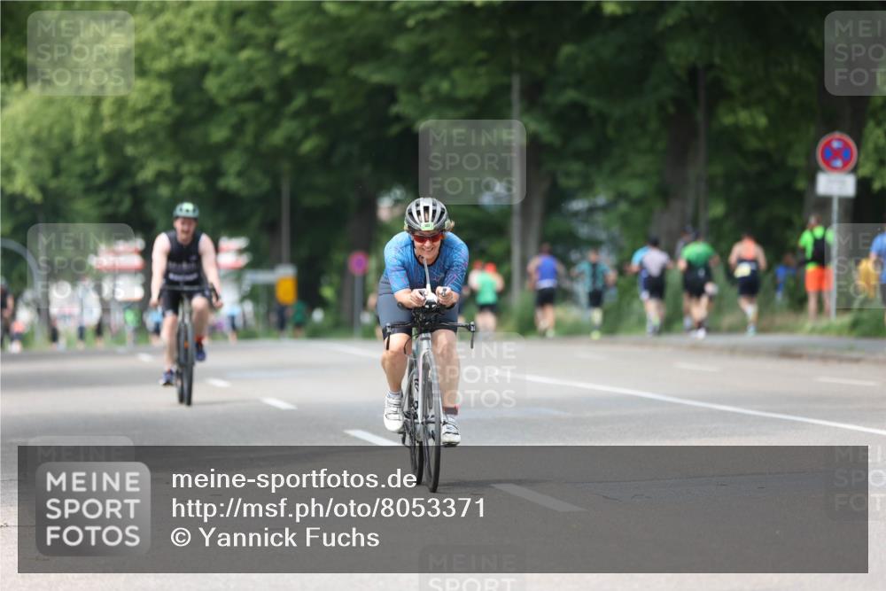 15.06.2025 - 7 Türme Triathlon Yannick Fuchs http://msf.ph/oto/8053371 15.06.2025 13:40:56 Radfahren  meine-sportfotos.de