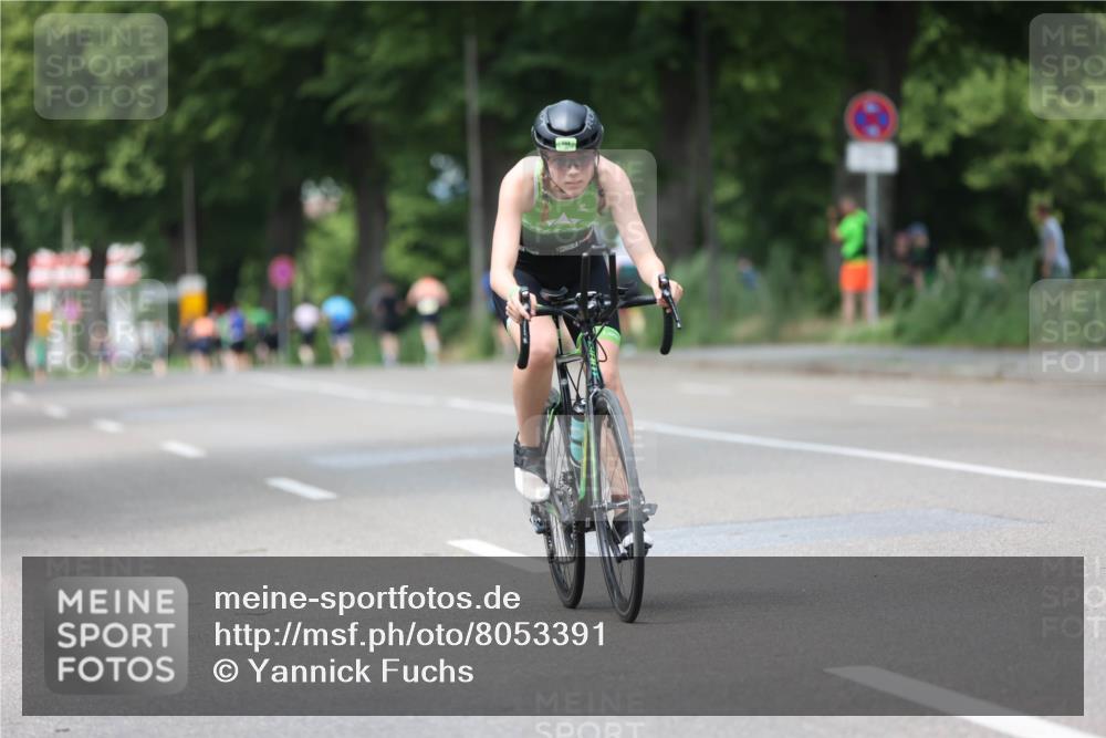 15.06.2025 - 7 Türme Triathlon Yannick Fuchs http://msf.ph/oto/8053391 15.06.2025 13:41:11 Radfahren  meine-sportfotos.de