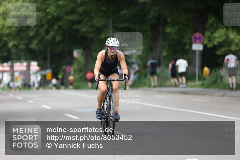15.06.2025 - 7 Türme Triathlon Yannick Fuchs http://msf.ph/oto/8053452 15.06.2025 13:42:16 Radfahren  meine-sportfotos.de