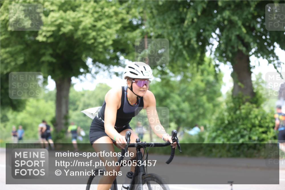 15.06.2025 - 7 Türme Triathlon Yannick Fuchs http://msf.ph/oto/8053457 15.06.2025 13:42:17 Radfahren  meine-sportfotos.de