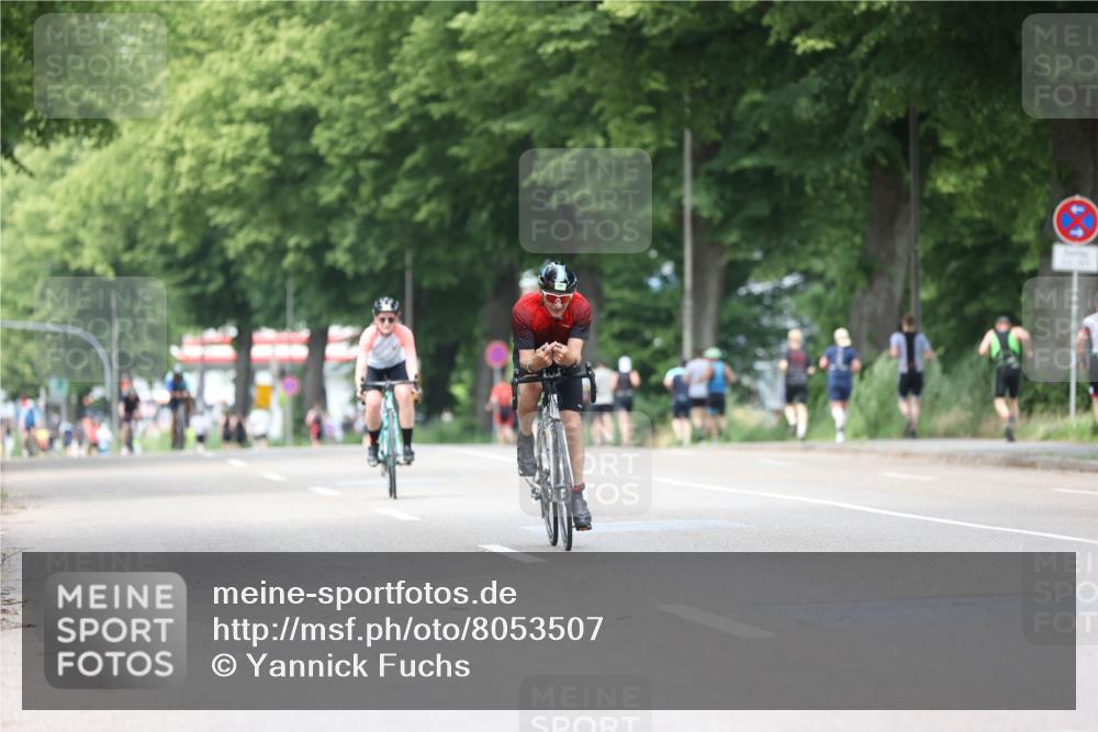 15.06.2025 - 7 Türme Triathlon Yannick Fuchs http://msf.ph/oto/8053507 15.06.2025 13:43:00 Radfahren  meine-sportfotos.de
