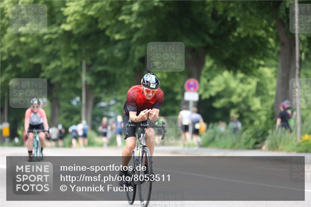 15.06.2025 - 7 Türme Triathlon Yannick Fuchs http://msf.ph/oto/8053511 15.06.2025 13:43:01 Radfahren  meine-sportfotos.de