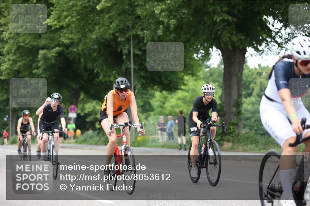 15.06.2025 - 7 Türme Triathlon Yannick Fuchs http://msf.ph/oto/8053612 15.06.2025 13:44:05 Radfahren  meine-sportfotos.de