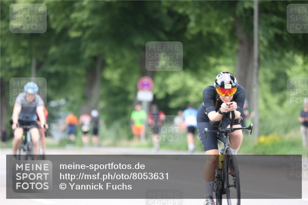 15.06.2025 - 7 Türme Triathlon Yannick Fuchs http://msf.ph/oto/8053631 15.06.2025 13:44:32 Radfahren  meine-sportfotos.de
