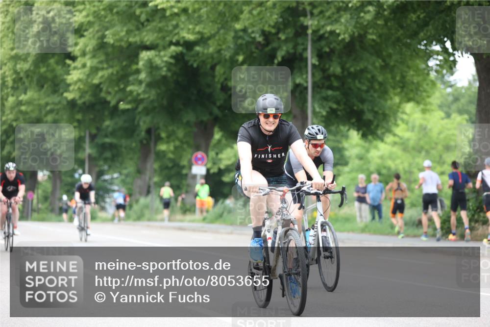 15.06.2025 - 7 Türme Triathlon Yannick Fuchs http://msf.ph/oto/8053655 15.06.2025 13:44:44 Radfahren  meine-sportfotos.de