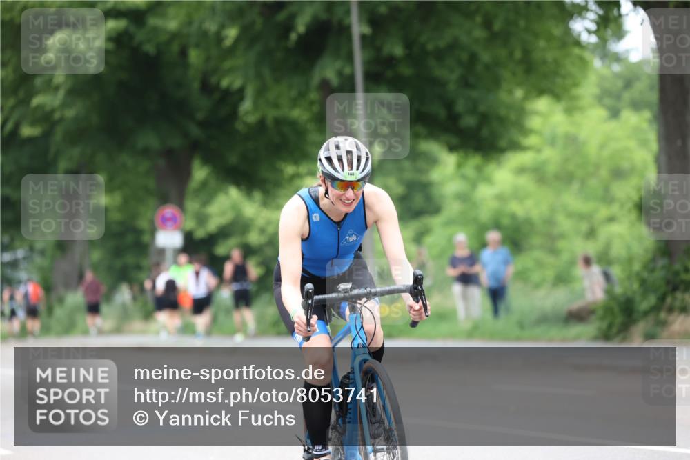 15.06.2025 - 7 Türme Triathlon Yannick Fuchs http://msf.ph/oto/8053741 15.06.2025 13:45:44 Radfahren 1145 meine-sportfotos.de