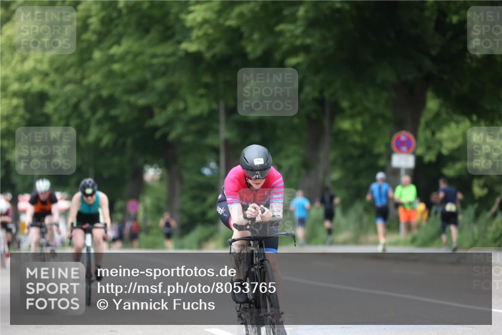 15.06.2025 - 7 Türme Triathlon Yannick Fuchs http://msf.ph/oto/8053765 15.06.2025 13:46:11 Radfahren  meine-sportfotos.de