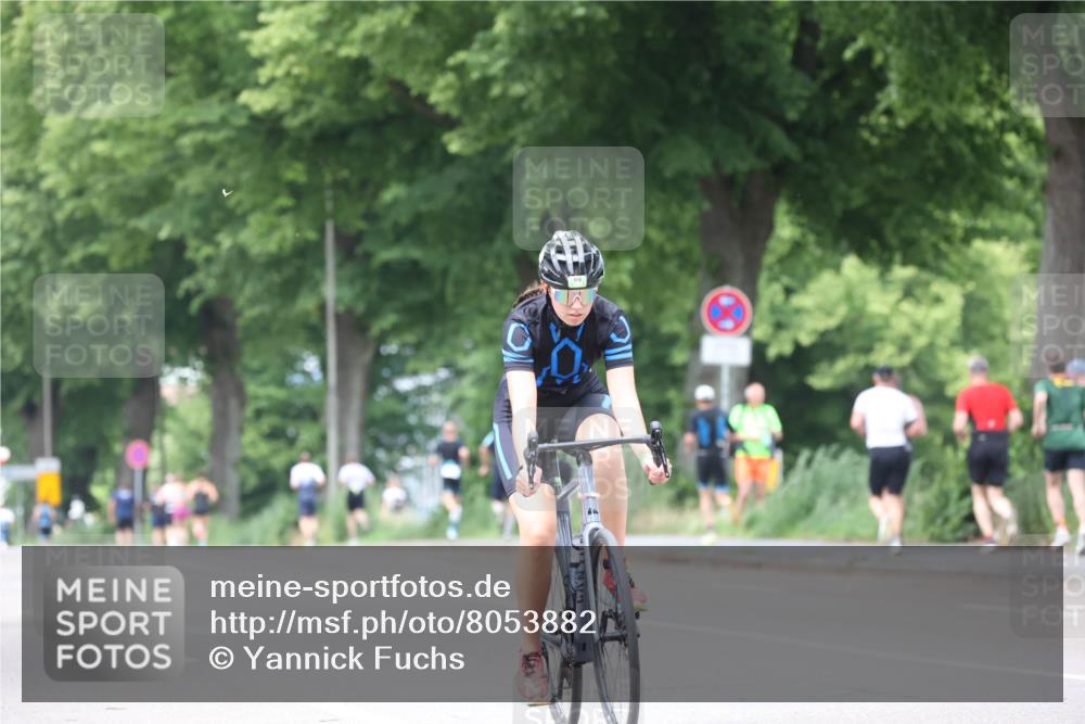 15.06.2025 - 7 Türme Triathlon Yannick Fuchs http://msf.ph/oto/8053882 15.06.2025 13:47:21 Radfahren  meine-sportfotos.de